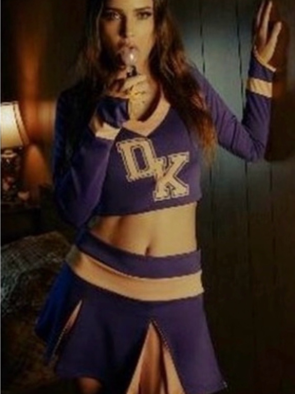 Dolls Kill | Purple & Yellow | Jennifer’s Body Cheerleader Set | Small